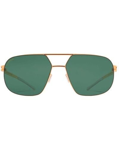Mykita Geometric-frame Sunglasses - Green