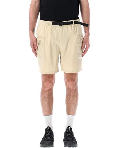 The North Face Ripstop Belted Cargo Shorts - Natural