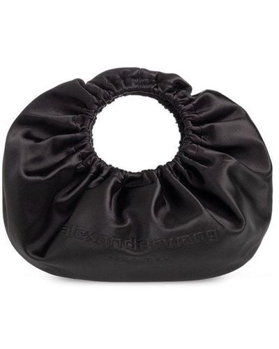 Alexander Wang Crescent Small Top Handle Bag - Black