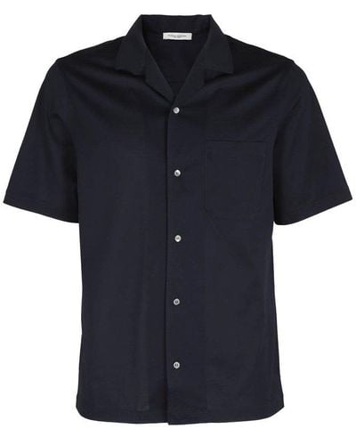 Paolo Pecora Short Sleeved Buttoned Shirt - Black