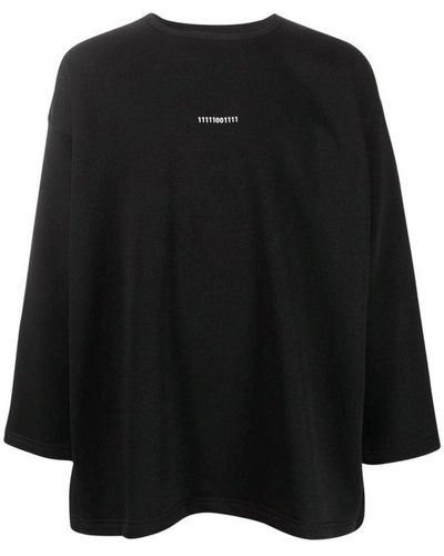 Societe Anonyme Big Big Crewneck Sweatshirt - Black