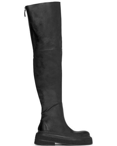 Marsèll Zuccone Over The Knee Boots - Black