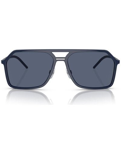 Dolce & Gabbana Aviator Sunglasses - Blue