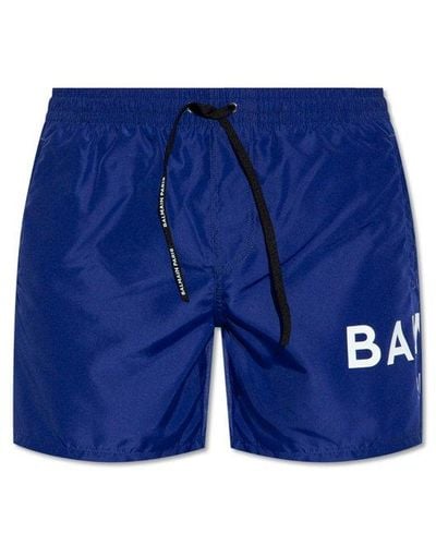 Balmain Swim Shorts, ' - Blue