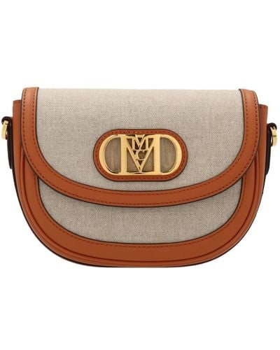 MCM Pebbled Leather Shoulder Bag - Black Shoulder Bags, Handbags - W3050512