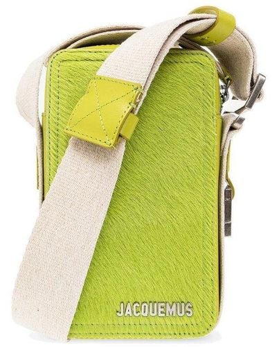 Jacquemus 'le Cuerda Vertical' Shoulder Bag, - Yellow