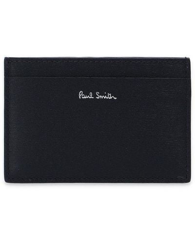 Paul Smith Logo Card Case - Black