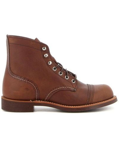 Red Wing Iron Ranger Boots - Brown