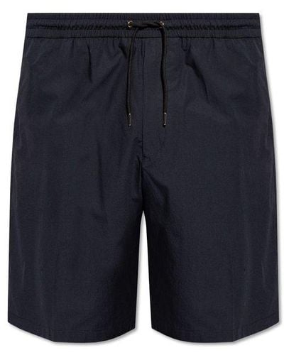Paul Smith Organic Cotton Shorts, ' - Blue