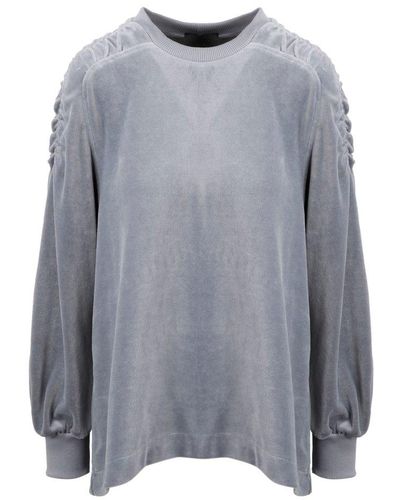 Alberta Ferretti Chenille Sweatshirt - Grey