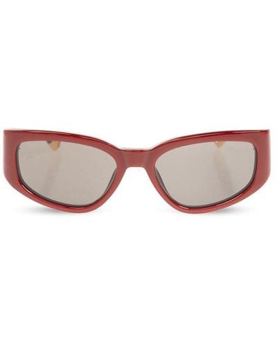 Jacquemus Sunglasses With Logo, - Pink