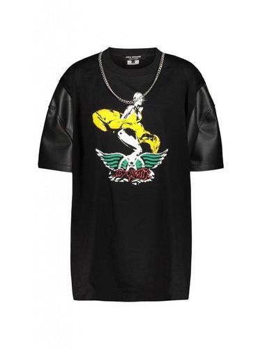 Junya Watanabe Aerosmith Band T-shirt Clothing - Black