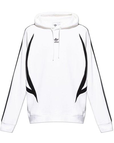 adidas Originals Sweatshirt With Logo, - White