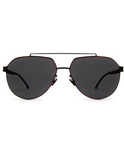 Mykita Aviator Frame Sunglasses - Black