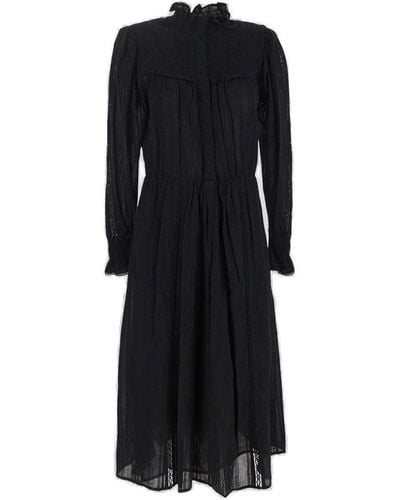 Isabel Marant Imany Midi Dress - Black
