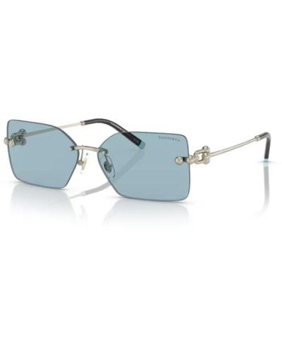Tiffany & Co. Rectangle Frame Sunglasse - Blue