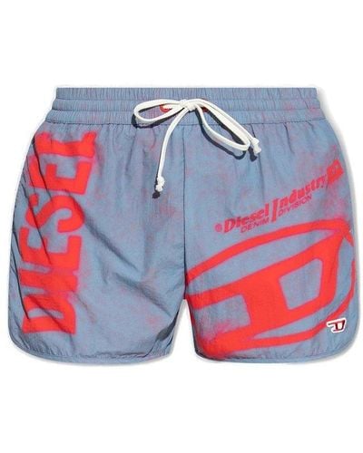 DIESEL Bmbx-jesper Swim Shorts - Red
