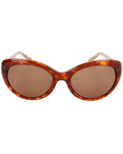 M Missoni Cat-eye Sunglasses - Brown