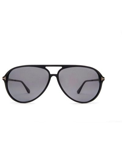 Tom Ford Samson Aviator Sunglasses - Gray