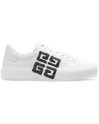 Givenchy City Sport Lace-up Sneakers - White