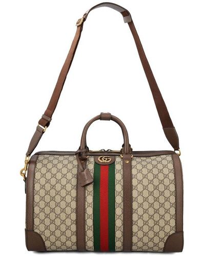 Gucci Savoy Small Zipped Duffle Bag - Metallic