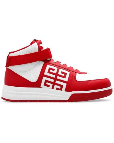 Givenchy High-top Trainers - Red