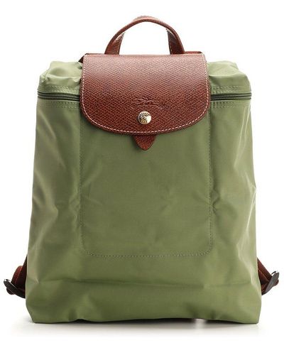 Longchamp Le Pliage Backpack - Green