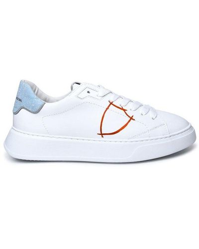 Philippe Model Temple Low-top Trainers - White