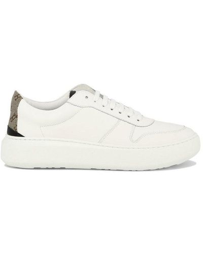 Herno H Monogram Lace-up Trainers - White