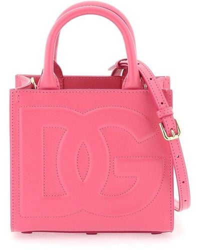 Dolce & Gabbana Dg Daily Small Tote Bag - Pink