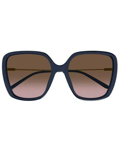Chloé Butterfly-frame Sunglasses - Grey