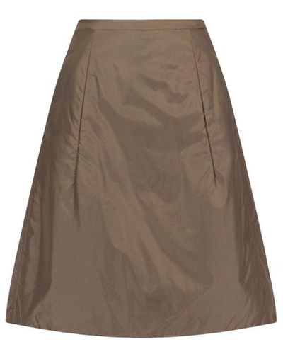 Aspesi Flared Skirt - Natural