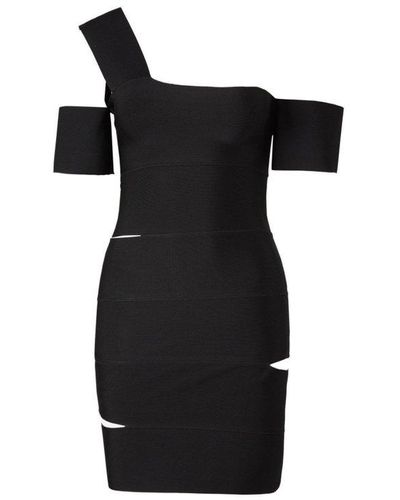 Alexander McQueen Bandage Dress - Black