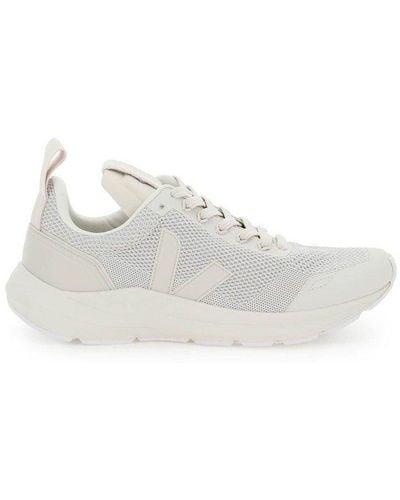 RICK OWENS VEJA Performance Runner Lace-up Sneakers - White