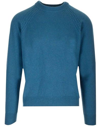 Versace Cashmere Sweater - Blue