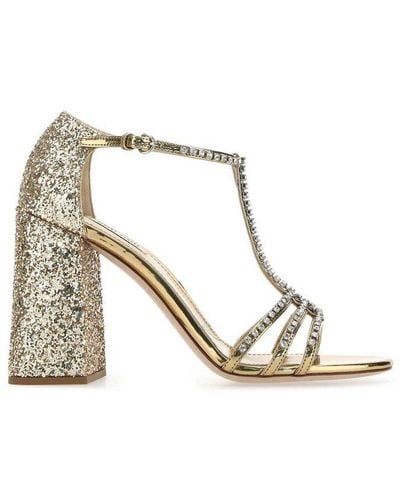 Miu Miu Sandal heels for Women | Online Sale up to 55% off | Lyst