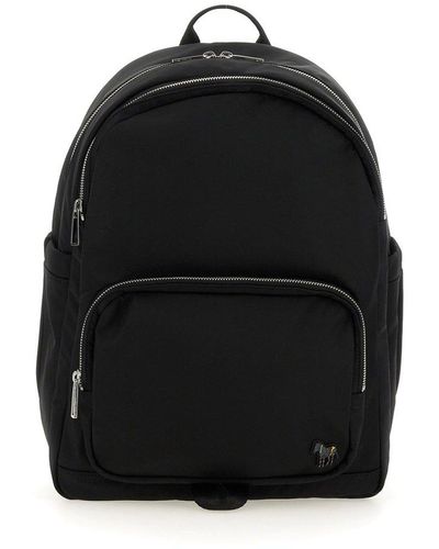 PS by Paul Smith Zebra Patch Backpack - Black