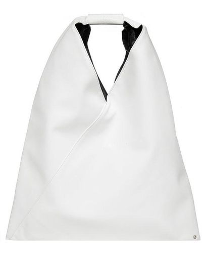 MM6 by Maison Martin Margiela Japanese Classic Tote Bag - White