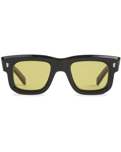 Cutler and Gross Square Frame Sunglasses - Green