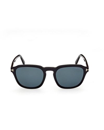 Tom Ford Square Hayden Sunglasses - Black