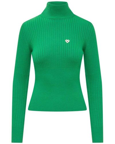 Casablancabrand Ribbed Sweater - Green