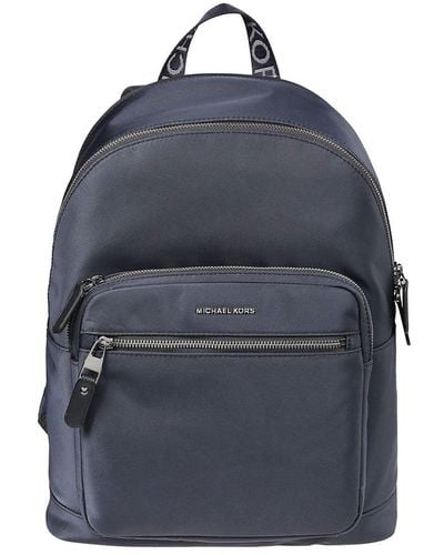 Michael Kors Hudson Logo Plaque Backpack - Blue
