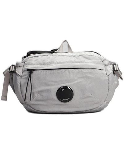 C.P. Company Lens-detailed Belt Bag - Grey