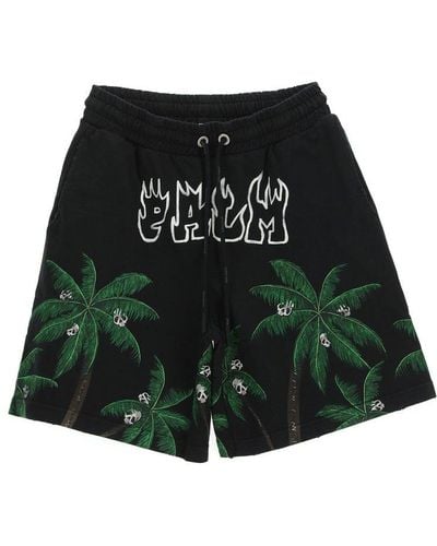 Palm Angels Shorts - Green