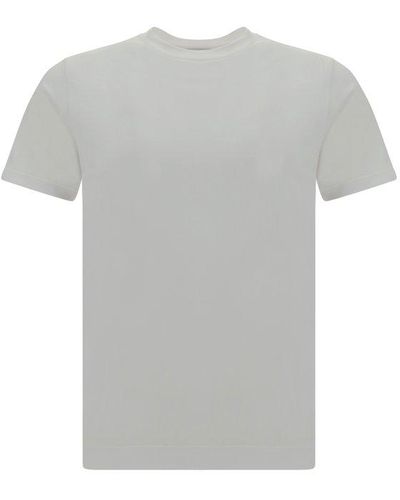 Cruciani Short Sleeved Crewneck T-shirt - Grey