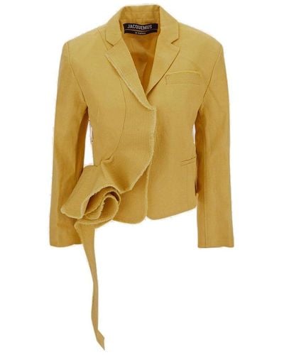 Jacquemus La Veste Artichaut Jacket - Yellow