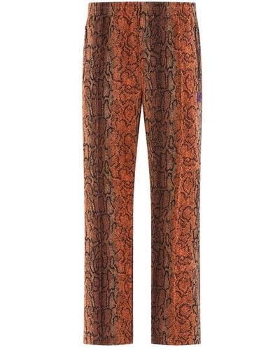 Needles Track Trousers - Brown