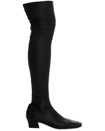 BY FAR Colette High-knee Boots - Black