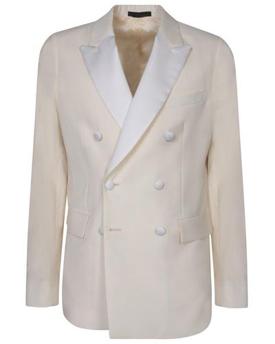 Paul Smith Double-breasted Evening Blazer - White