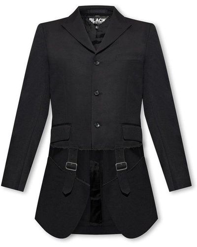 COMME DES GARÇON BLACK Black Comme Des Garcons Single-breasted Jacket